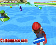 Mario - Mario jetski race