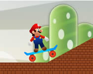 Mario - Mario skateboard