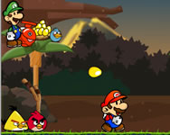 Mario vs Angry Birds Mario ingyen jtk