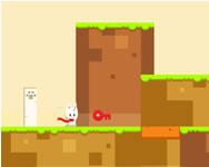 Snowy Kitty adventure Mario HTML5 játék