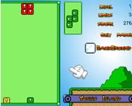 Mario Tetris 3 Mario HTML5 játék