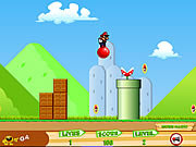 Super Mario bouncing