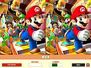 Mario - Super Mario find the differences