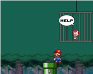 Super Mario save Toad